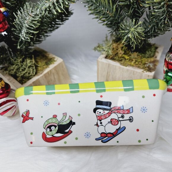 Set of 2 Oven Tara & Grasslands Mini Cake Loaf Baking Dish Christmas Lot Vintage - Picture 15 of 16
